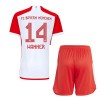 Maillot de Supporter FC Bayern Munich Wanner 14 Domicile 2023-24 Pour Enfant